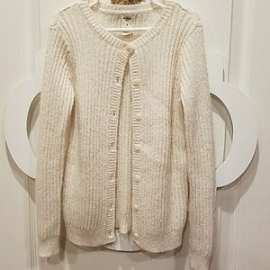 OshKosh Sweater Girls Size 8 Cream
